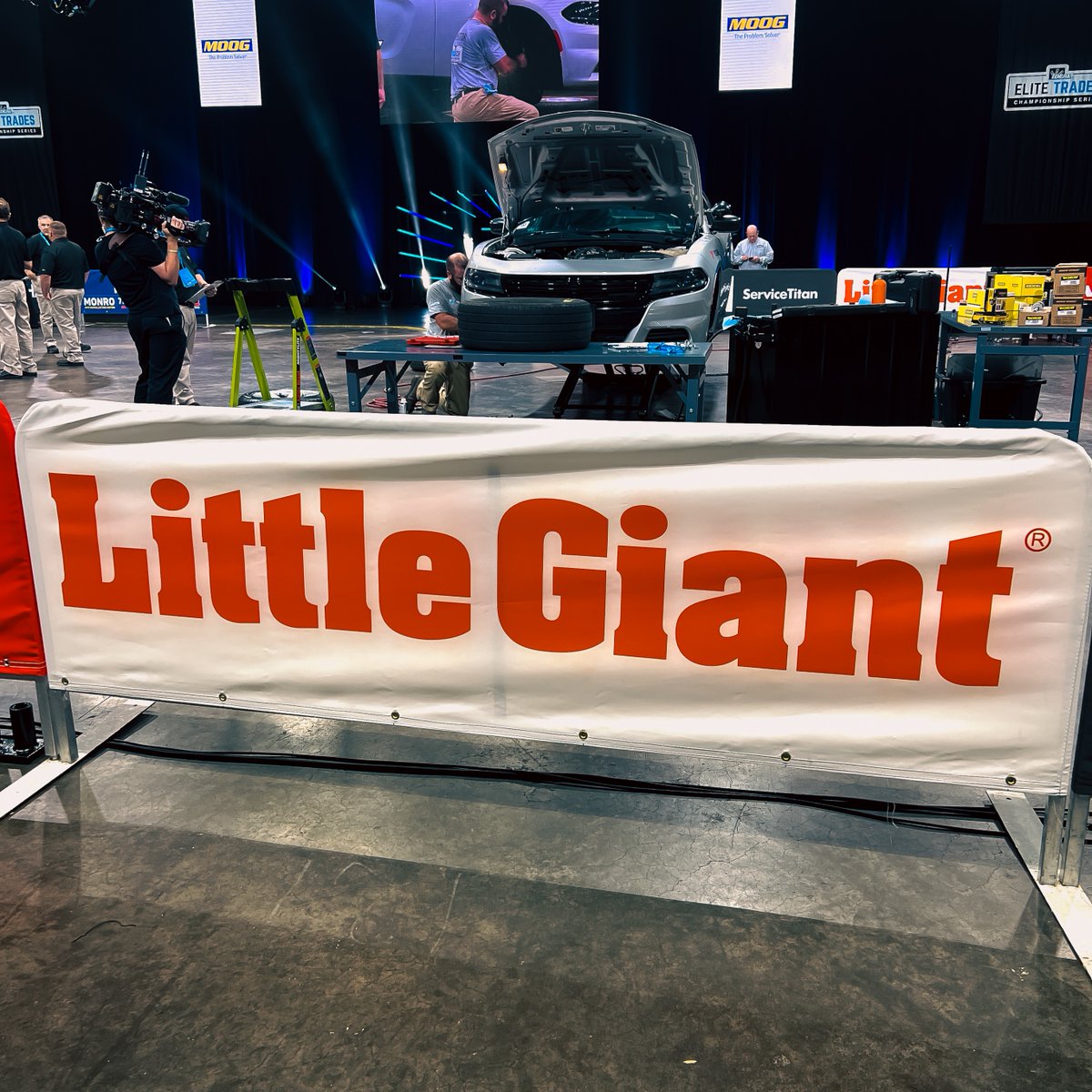 We are grateful for our partner @littlegiant who puts safety above all else. Thank you for equipping our competitors with a climbing solution that's best suited for the job at hand. #ETCS23 #USATNC