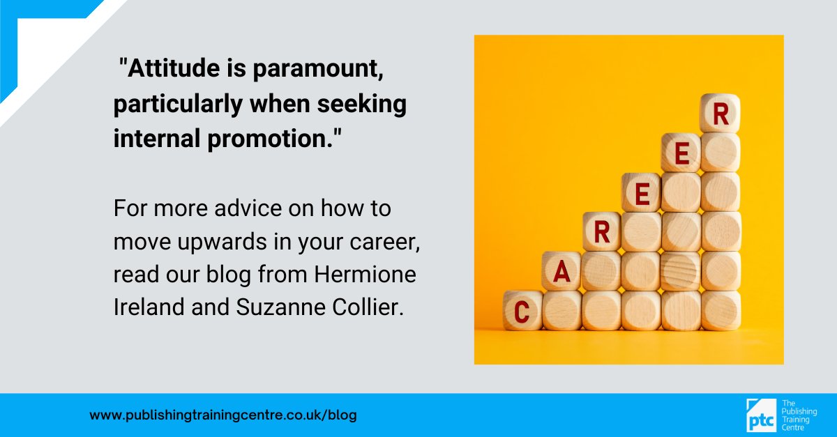 This week we are supporting #WorkInPublishing week, from @PublishersAssoc. If you need advice for moving upwards in your career, these five tips from experts @hermioneireland and @SuzanneCollier will help you progress in your role ⬇️ publishingtrainingcentre.co.uk/blogs/item/dev…