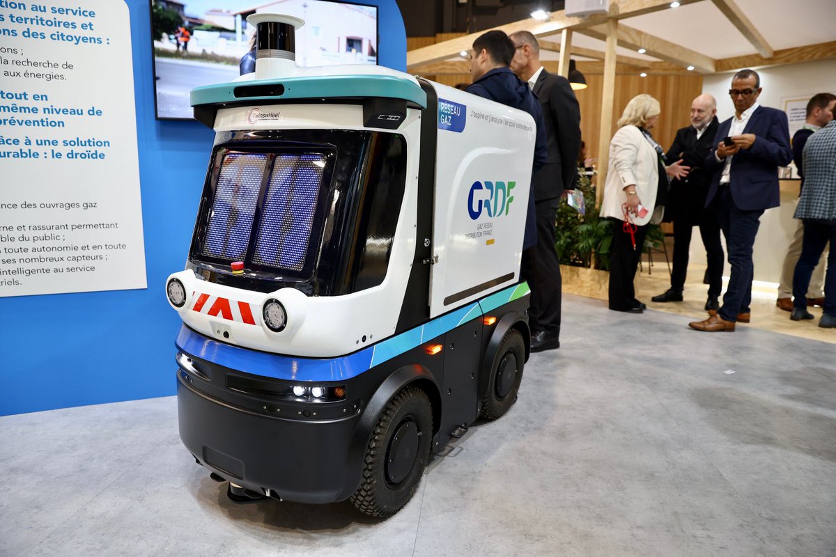 #SMCL | #GRDF a développé avec <a href="/TwinswHeel/">TwinswHeel</a> un #droïde autonome 🤖 équipé de capteurs capables d’assurer à titre préventif la surveillance des #RéseauxGaz enterrés. Une 1ère expérimentation a eu lieu à <a href="/montpellier_/">Ville de Montpellier</a>. 
#Technologie #Innovation #ServicePublic