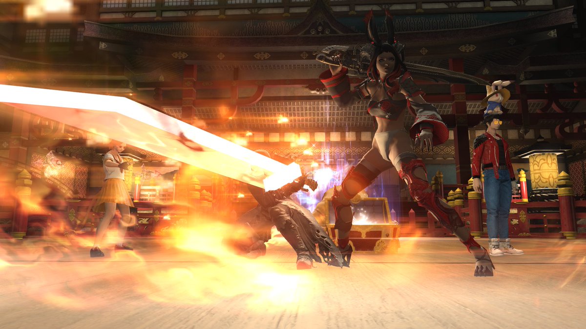 CloudieXiV's tweet photo. Everyone prepare to be proud!

Last night I actually went and did a couple of dailies with #TheSquall to level my Reaper! ⛈️💀 https://t.co/qJZFFjxNho