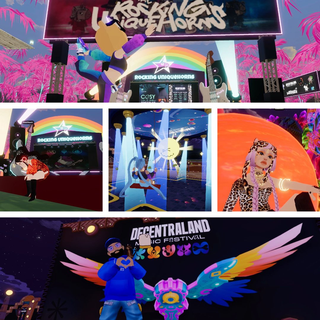 Decentraland tweet media