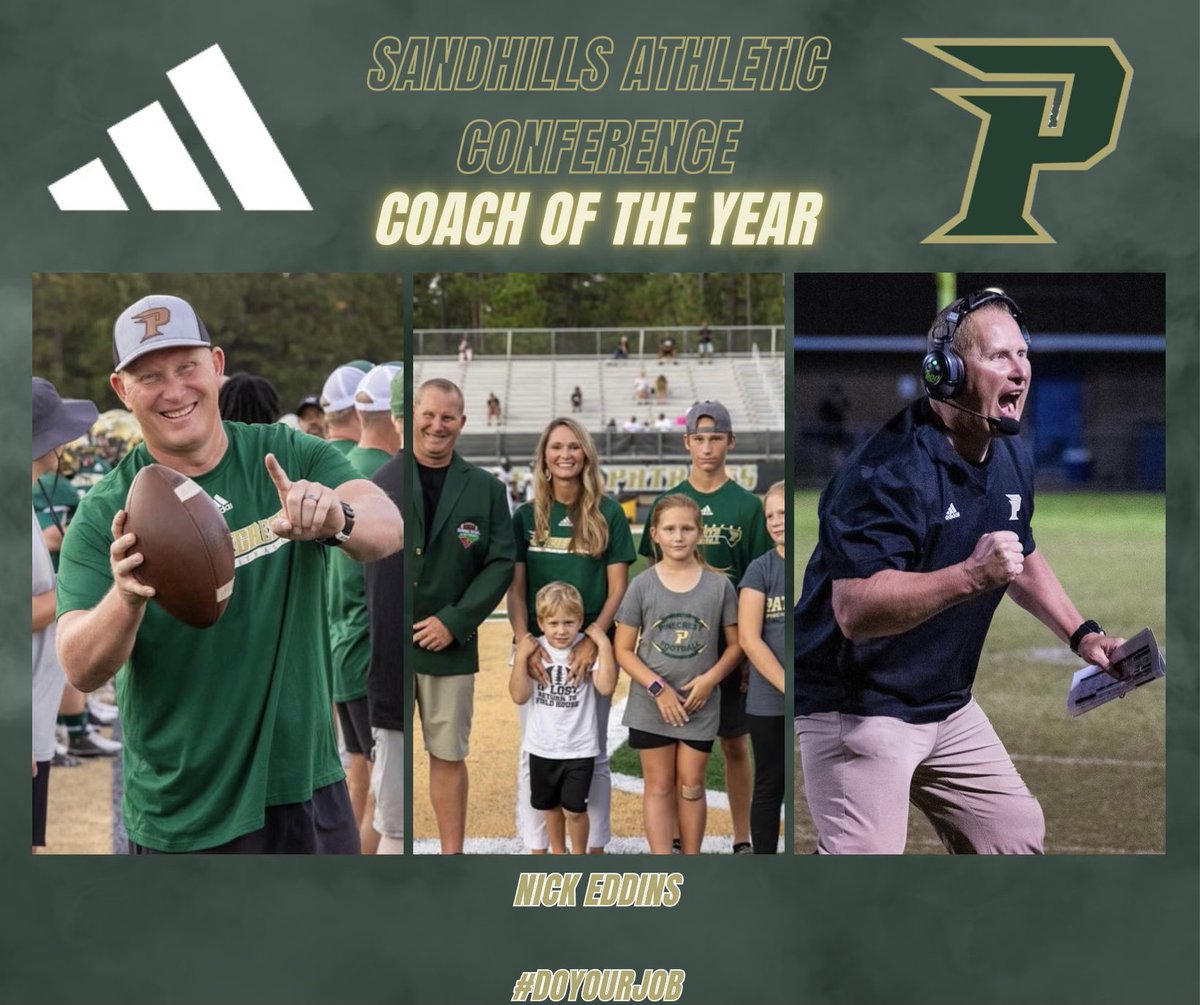 Pinecrest Football (@pc_patriotsfb) on Twitter photo 2023 SAC COACH OF THE YEAR!
Congratulations to Head Coach Nick Eddins on being selected as the coach of the year.
Coach Eddins will also represent our program in the <a href="/ShrineBowlNCSC/">Shrine Bowl NC-SC</a> this December! 2023 SAC COACH OF THE YEAR!
Congratulations to Head Coach Nick Eddins on being selected as the coach of the year.
Coach Eddins will also represent our program in the <a href="/ShrineBowlNCSC/">Shrine Bowl NC-SC</a> this December!