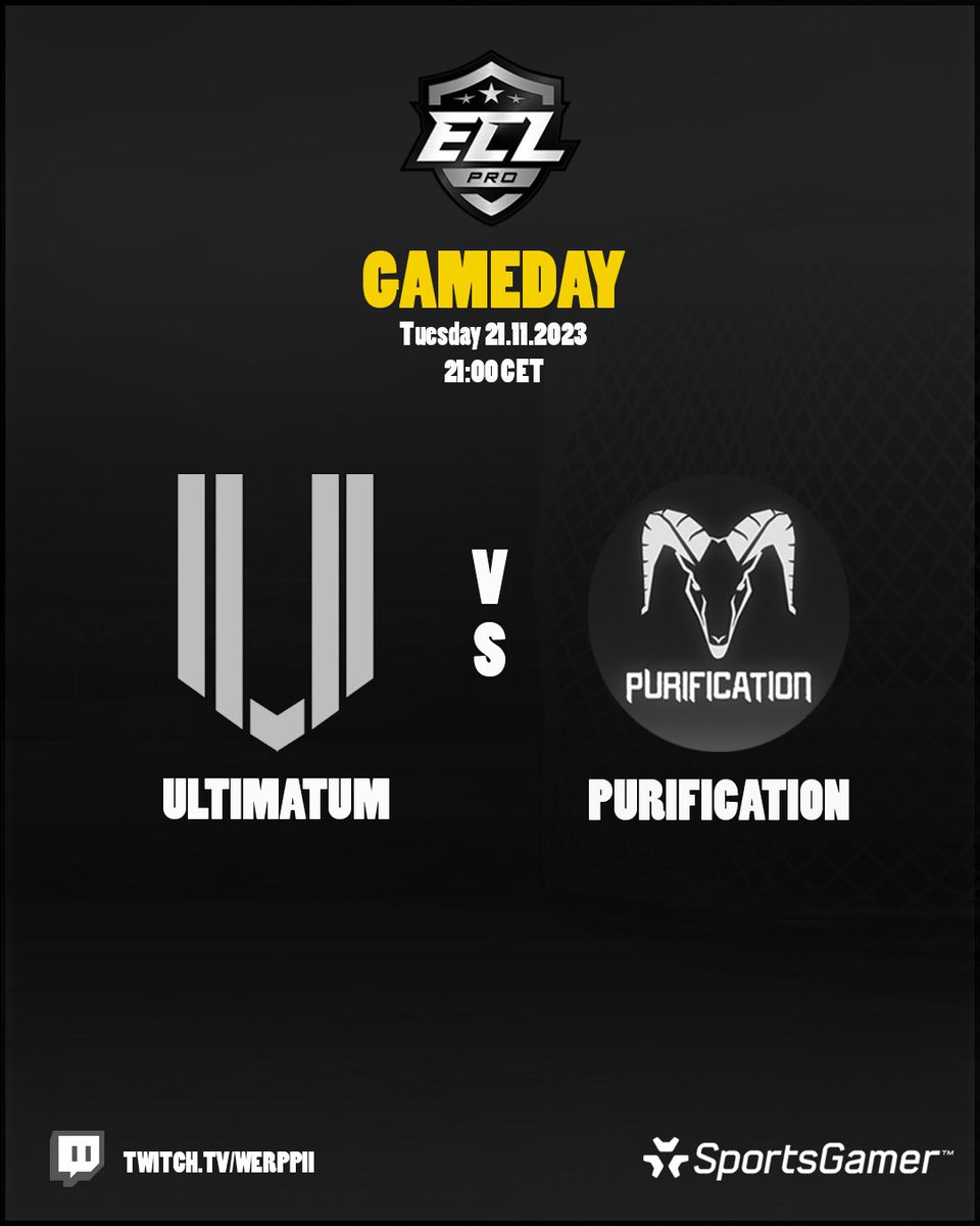 #GAMEDAY #LEMONZ

Like Finnish "artist" Irwin Goodman was singing: "Kun on alkuun päästy niin antaa mennä vaan."

We'll continue our #ECLPro season tonight vs. Purification

🆚 <a href="/PurificationNHL/">Purification</a> 
⏱️ 21:00 CET
💻 twitch.tv/werppii

<a href="/SportsGamerGG/">SportsGamer</a> #NHL24 #esports