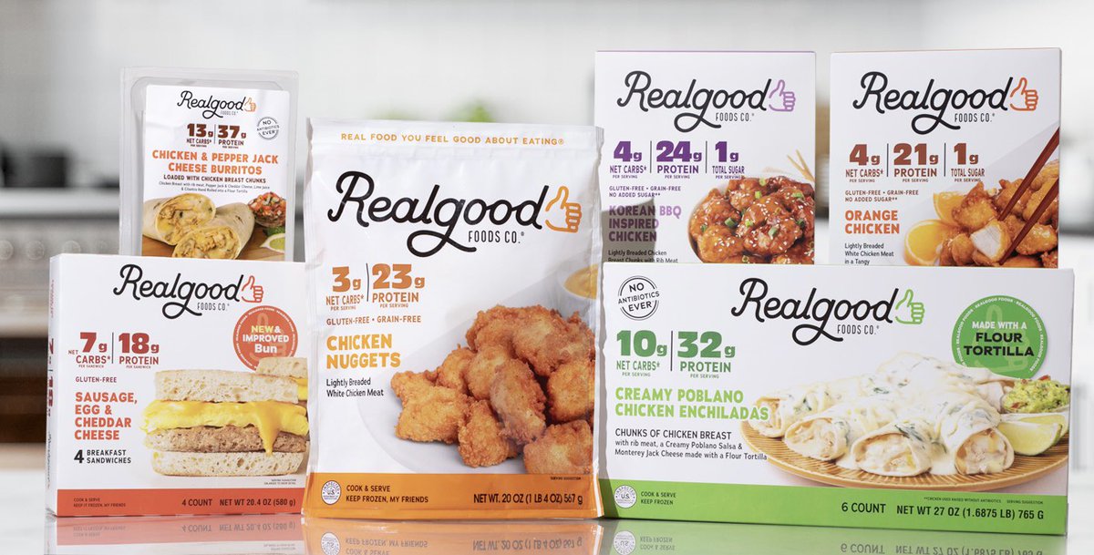 Realgood Foods Co. General Tso's Chicken, Gluten-Free, 18 oz