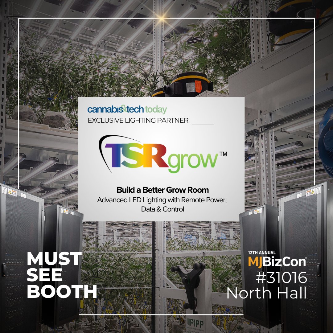 cannatechtoday's tweet photo. Don't miss TSRgrow at booth 31016 this @mjbizcon. Discover how to Build a Better Grow Room that not only saves energy but produces consistent quality crops at the lowest operational cost.
#CommercialCultivation #LEDgrown #TSRleds #GrowRoom #RemotePower #LEDGrowLights #MJBizCon https://t.co/FtXegT2qpe