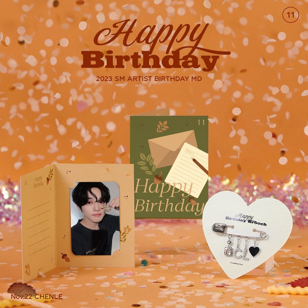 천러 생일을 맞이하여 천러 생일을 축하해주시는 5분께 천러 생일 포카를 선물해드릴게요... 왜냐하면 제가 다섯번째 천러 생일을 맞이했기때문입니다...온라인이라 배송걸릴 수 있어요!
한국주소 있으신 분만
11월 23일 저녁 천러시까지 받을게요!!>< 
#어머_천러생일이잖아 #BrightestStarCHENLEDay