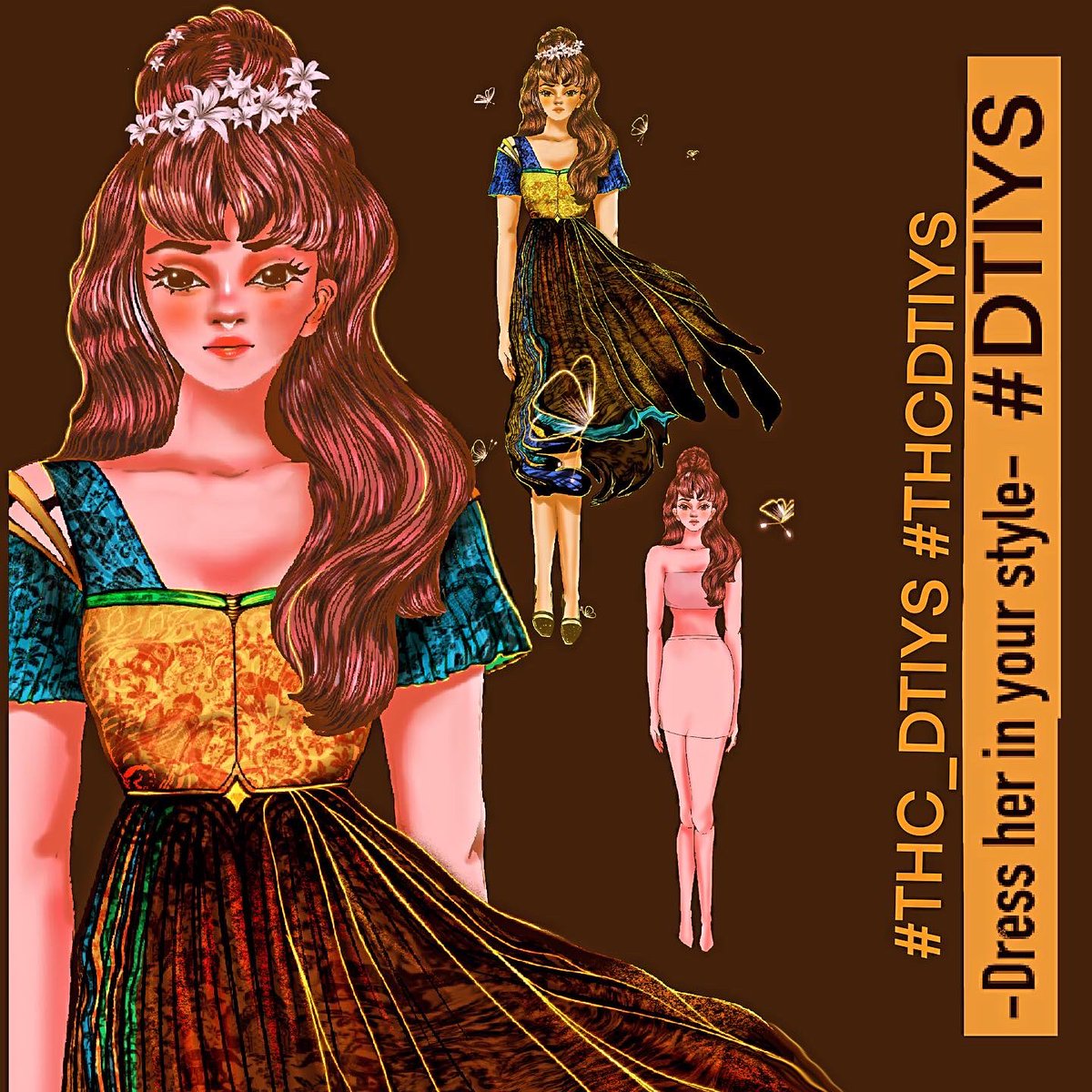 DeeVignia's tweet photo. Wanted to try a #DTIYS for fun, more on fashion and Dress design. Dress her as you like #fashionillustration
#NoRules #NoDeadline
Use hashtags #THCDTIYS
…….
#DressUp #drawthisinyourstyle #originalcharacter #art #digitalart #procreateart #fashion #fashiondesign #design https://t.co/2w599eMuxc