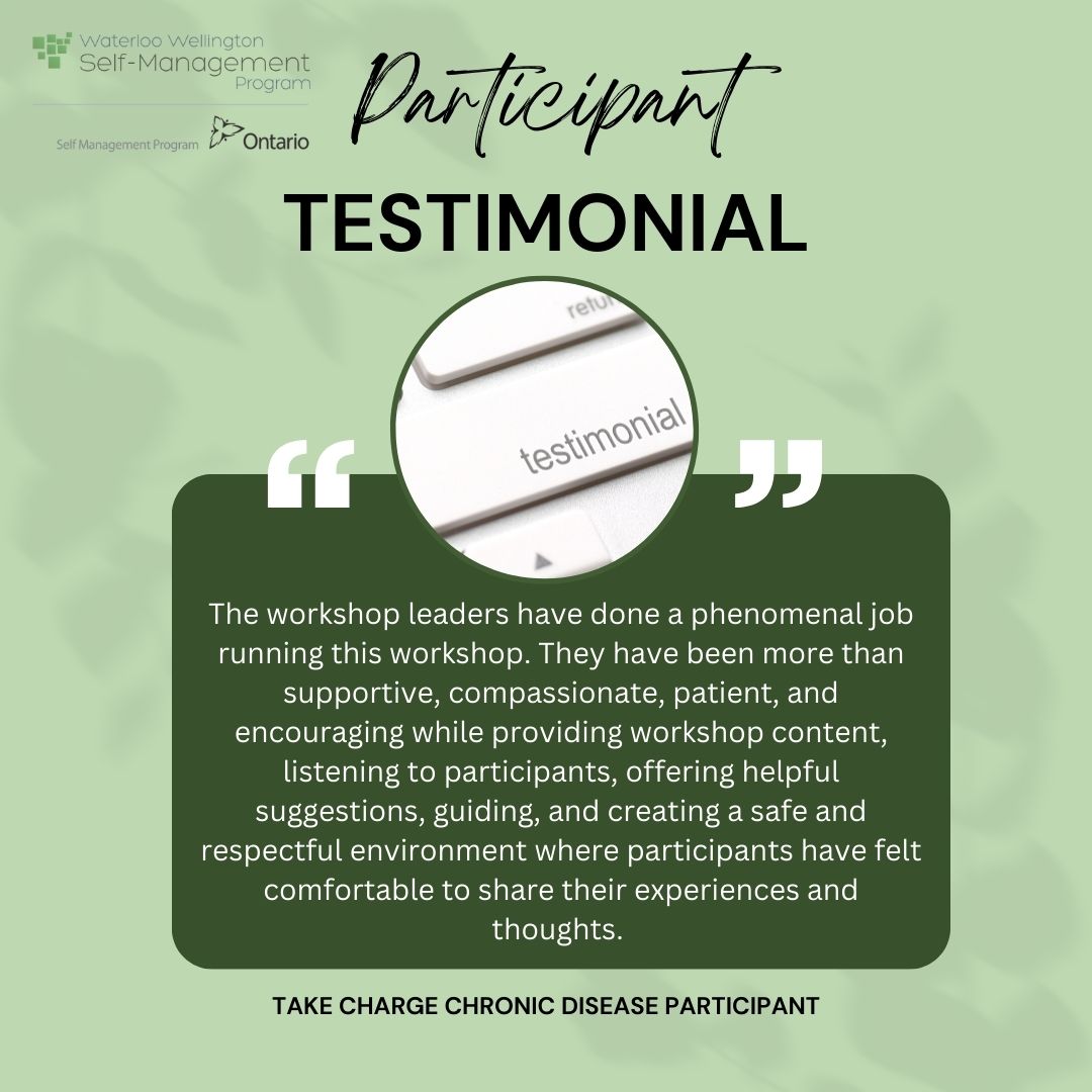 Waterloo Wellington Self Management Program tweet media