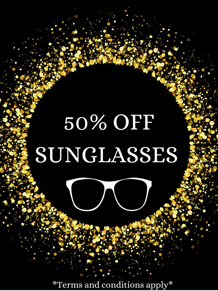 WOpticians's tweet photo. Just over a week left on our amazing sunglass sale! 

If you haven't already call into our practice to choose your perfect pair of designer sunglasses, or treat someone you love this Christmas 💕

#Sunglasses #waltersopticians #sale https://t.co/cKmpaRl7Tc