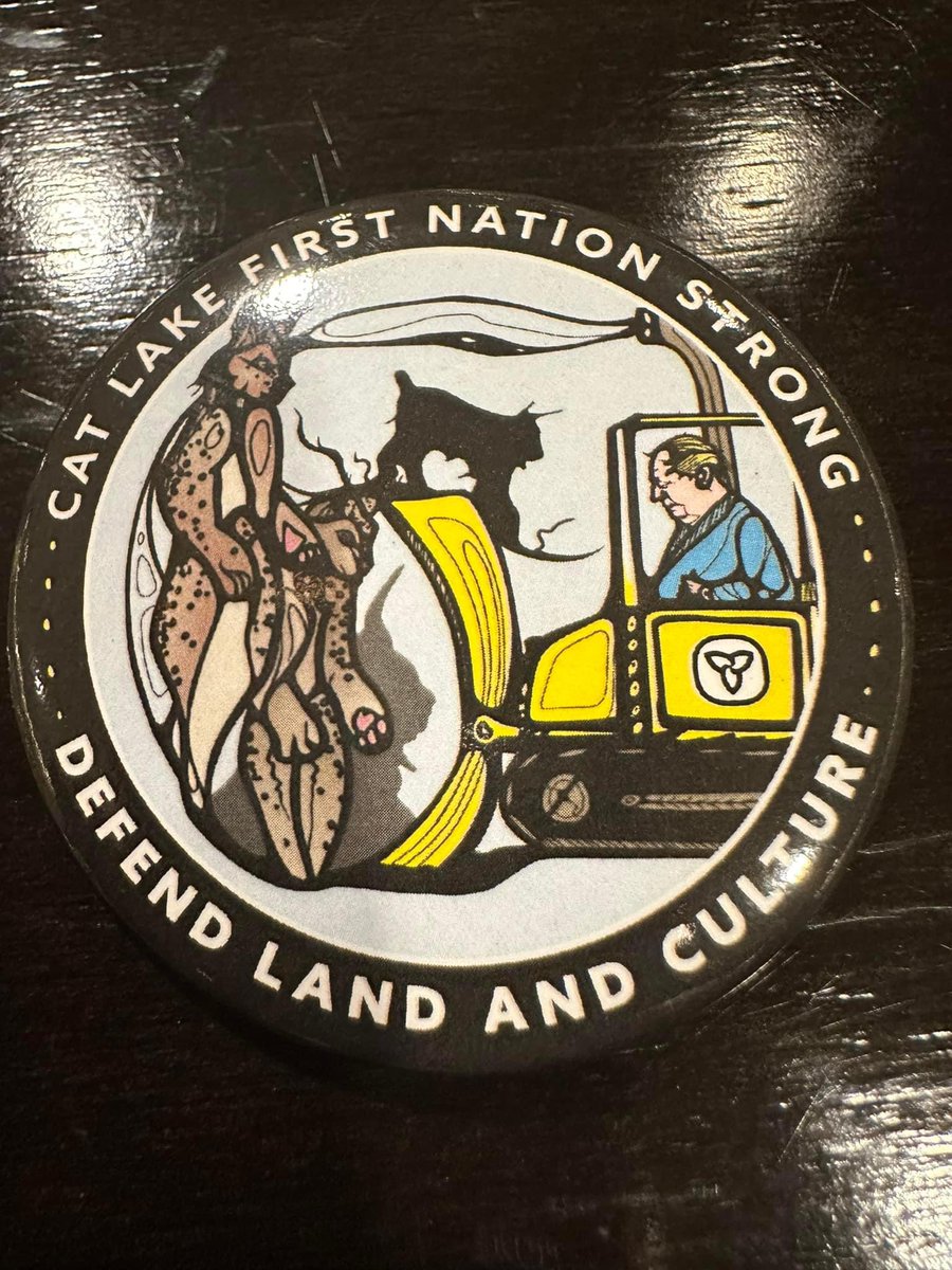 I support Chief Russel Wesley and Cat Lake First Nation in defending their land and culture. 👊🏽#freepriorandinformedconsent #FPIC #waterislife