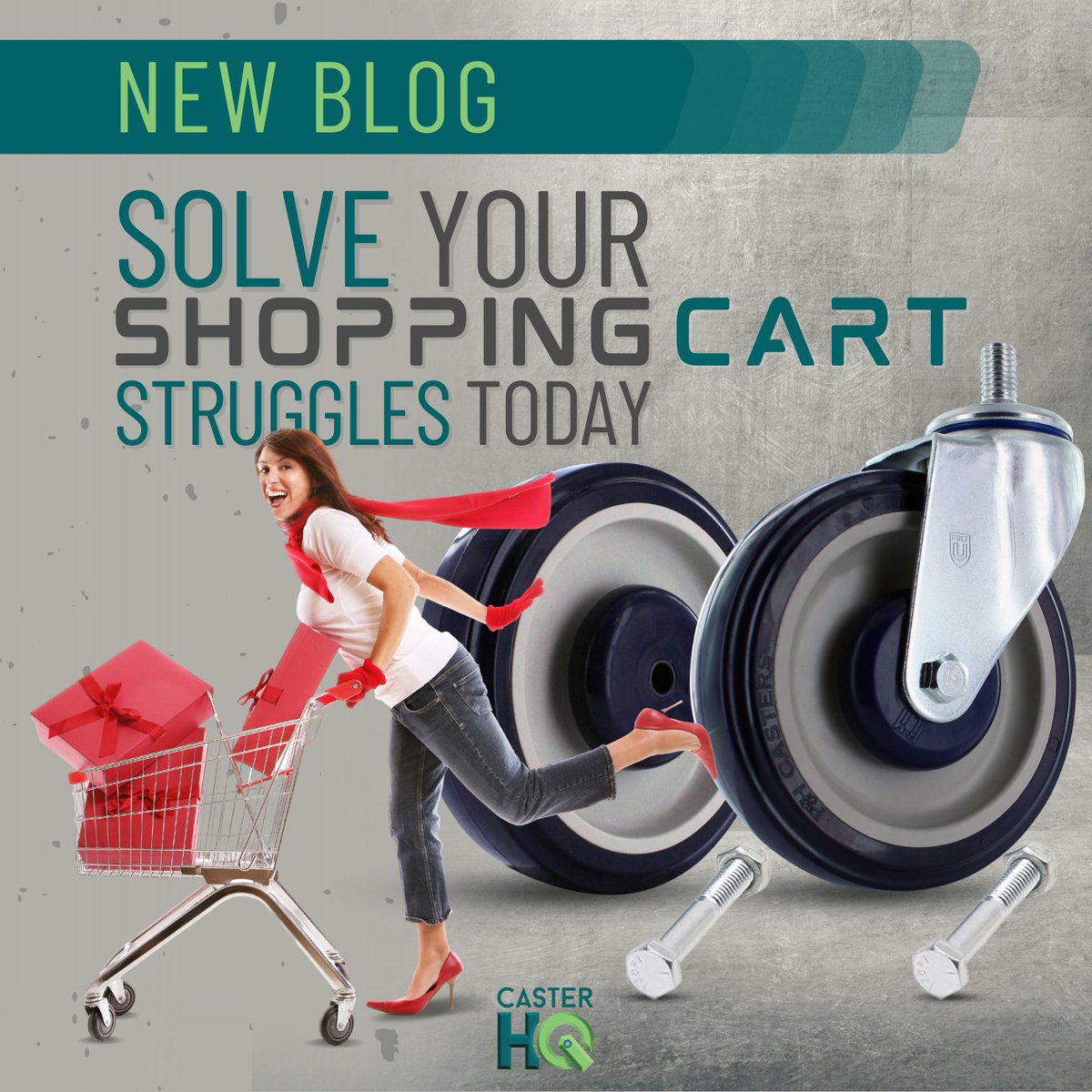 Retailers, enhance your customer experience with smooth-rolling carts! 🛒 Our latest blog covers easy fixes for common caster issues. Perfect for keeping your shopping carts in top shape. Read more: tinyurl.com/ShoppingCartCa… #RetailSolutions #CasterMaintenance