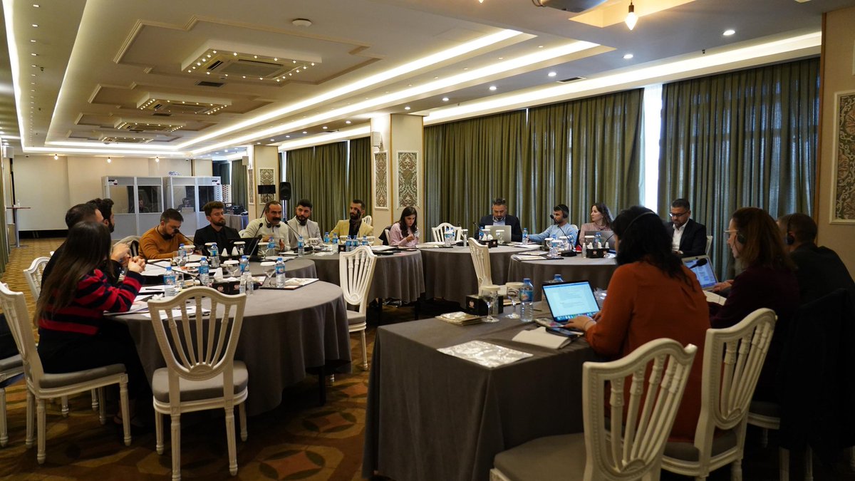 c4jrOrg's tweet image. C4JR organised an event in Erbil today on accountability pathways &amp;amp; sharing of evidence collected by @UNITAD_Iraq. Participant discussions focused on #UNITAD´s completion strategy &amp;amp; monitoring of prospective criminal trials against ISIL members in #Iraq, creating recommendations.