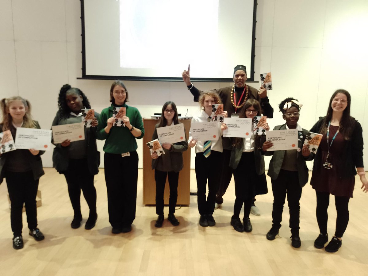 💫A huge thank you to <a href="/HHSHaringey/">Heartlands High School</a> staff and students for welcoming us to the launch of their anthology 'A Voice for of Heart' last week. It was wonderful to hear so many great poems read out. Thanks to Ms Dexter and Ms Richards and to our Writer-in-Residence <a href="/Adisapoet/">Adisa</a>! 💫