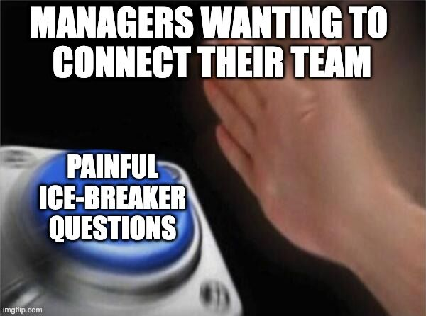 stephaniepixels's tweet photo. In-person connection > awkward ice-breaker questions https://t.co/kv9vHQOjLK