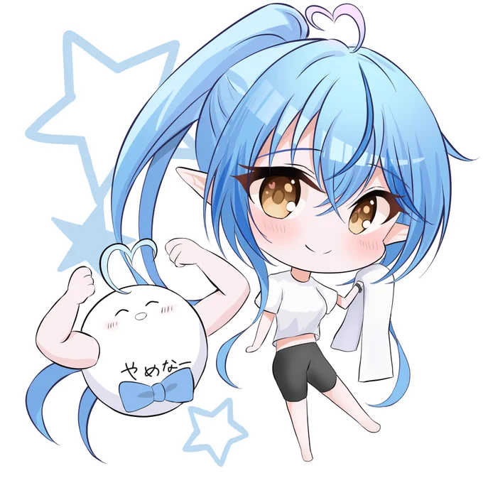 #LamyArt   #こよりすけっちコミケ用にちびキャラVer 