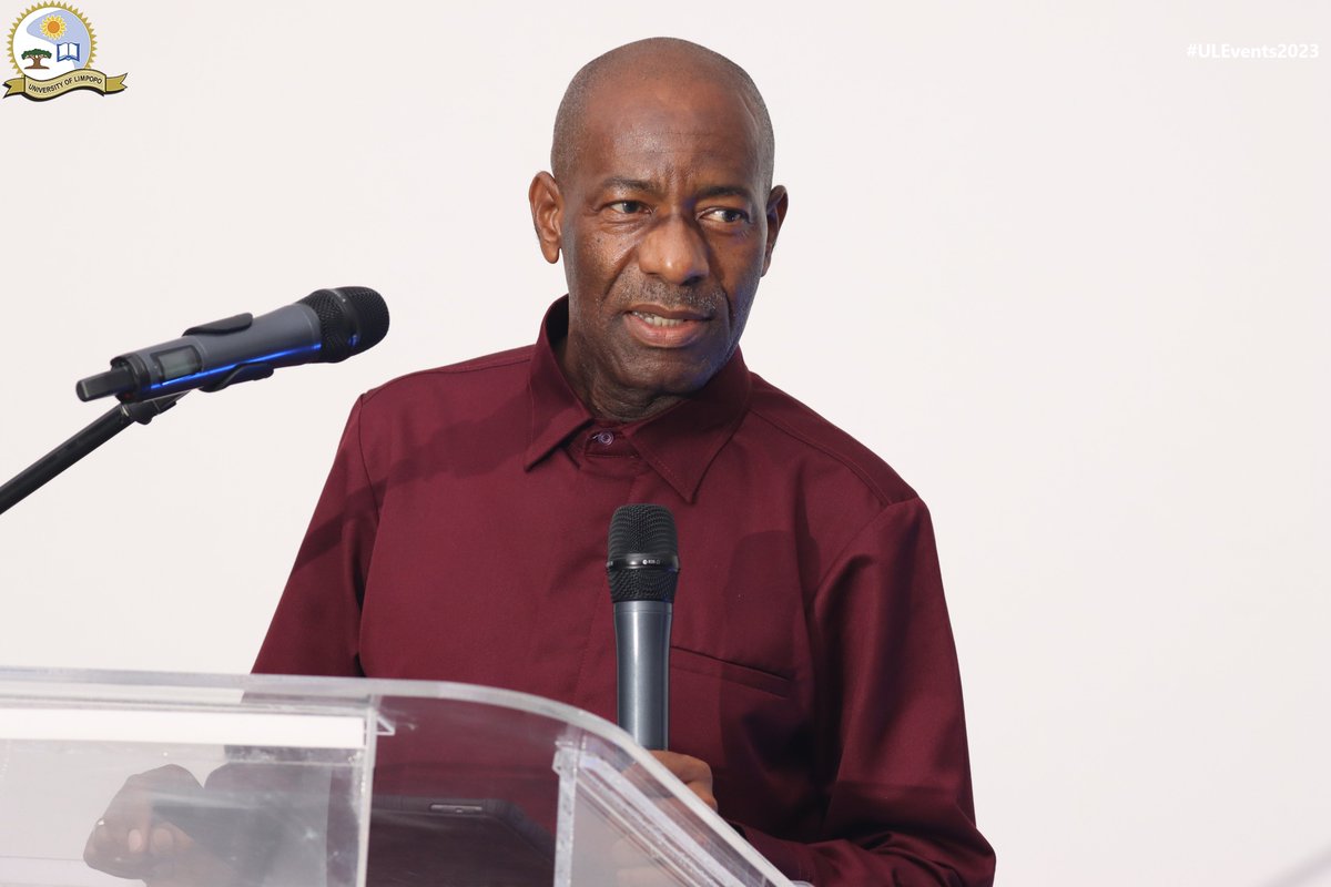 ULvarsity's tweet photo. In his keynote address, Prof Michael Sepota: Acting Registrar at UNISA encourages student leaders at CAE to double their efforts in serving students in the university and that the world needs men and women of their calibre. https://t.co/KFGjBlFIq2