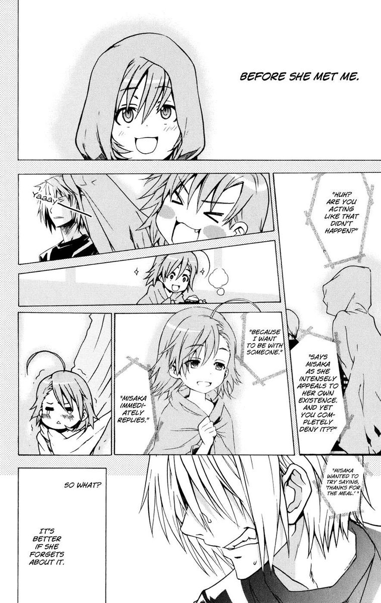 DailyLastOrder's tweet image. Source: A Certain Magical Index Manga Chapter 32