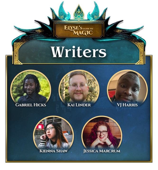 Along with <a href="/BrianSuskind/">Brian Suskind</a> and myself, we've got a pretty great group of freelancers working on Elyse's Guide to Magic, including <a href="/Paradoliak/">Kai Linder</a>, <a href="/vjhcreations/">V.J. Harris 🍉</a>, <a href="/KiennaS/">Kienna is active on Bluesky (not here)</a>, <a href="/Unseelie_Jess/">Unseelie Jess 😻</a>, with @GabeJamesGames writing our introductory adventure. And more to come!