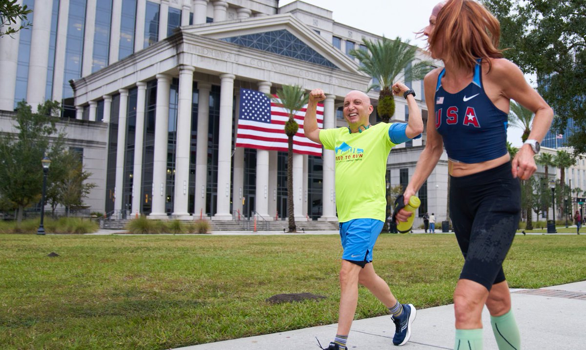 GunsterLaw's tweet photo. This past weekend, Mike Freed led the way for a 24-hour run around the Duval County Justice Complex. We are proud of @FreedToBe for spearheading @freedtorun to strengthen @JaxLegalAid’s legal assistance for indigent seniors. To learn more, visit https://t.co/kCxeafNeMJ https://t.co/wGzNffzusf