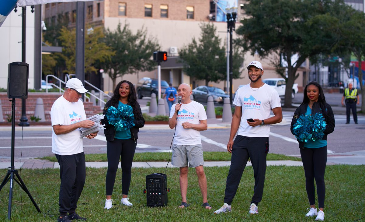 GunsterLaw's tweet photo. This past weekend, Mike Freed led the way for a 24-hour run around the Duval County Justice Complex. We are proud of @FreedToBe for spearheading @freedtorun to strengthen @JaxLegalAid’s legal assistance for indigent seniors. To learn more, visit https://t.co/kCxeafNeMJ https://t.co/wGzNffzusf