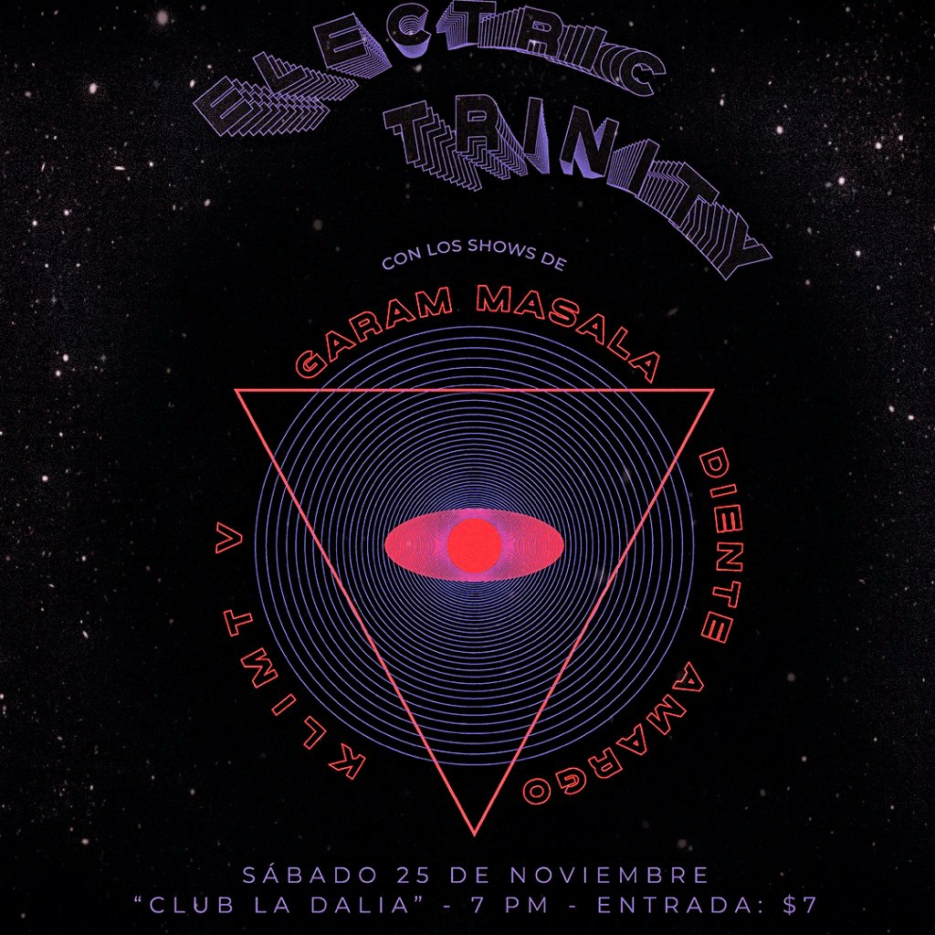 alejsimio's tweet image. NOVIEMBRE 25 / en @clubladalia centro Histórico, junto a las bandas 
@klimt_v
@dienteamargo
@chump_tokadisco
@garammasalaband
7:00 pm
Cover $7.00
#rapcore #electrocore