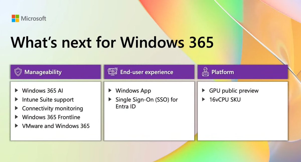 🚨 Have you missed the #Windows365 and #AVD #announcements last week at #MSIgnite? Our latest Windows in the Cloud special episode can now be watched back on-demand via ⬇️ youtube.com/live/Bk7dVRNyT…