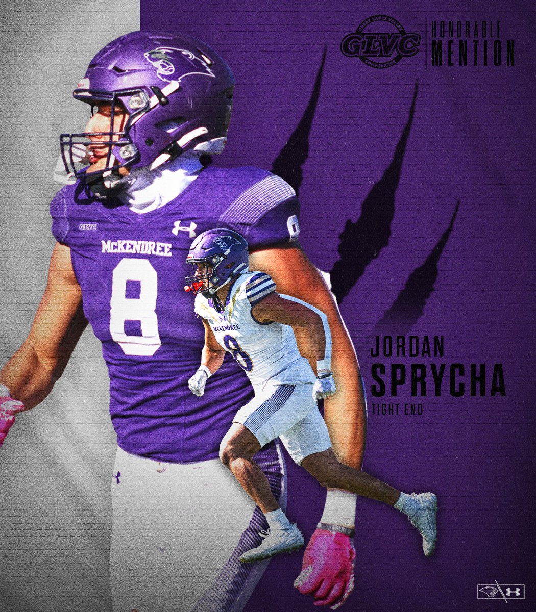 Mckendree_FB's tweet photo. Congrats to our first 4 All-GLVC Honorable Mention Bearcats! #FULLBENEFIT https://t.co/sZH4ZGEuEn