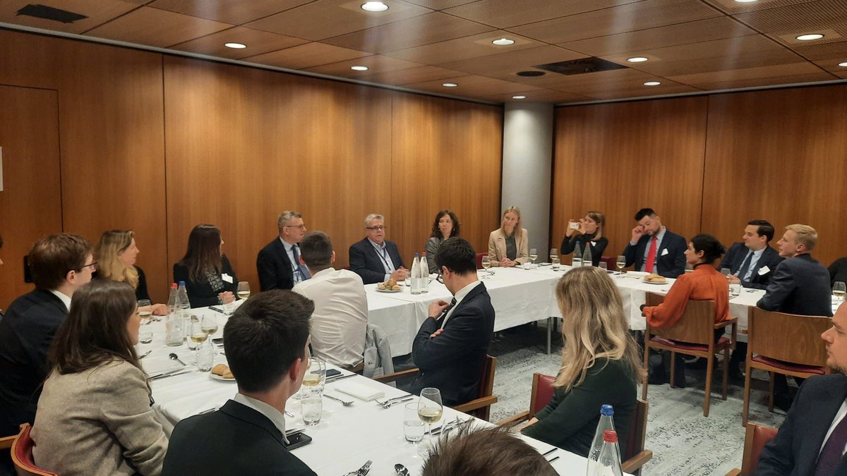 NachoSAmor's tweet photo. Very glad to have received this week at @Europarl_EN in #Strasbourg the #EU Diplomats &amp; Officials taking part in this year's first edition of the @EUDiploAcademy

We now look forward to finding the way in which they fully join 🇪🇺Diplomatic corps @eu_eeas after leaving the academy https://t.co/33aWv75QUZ