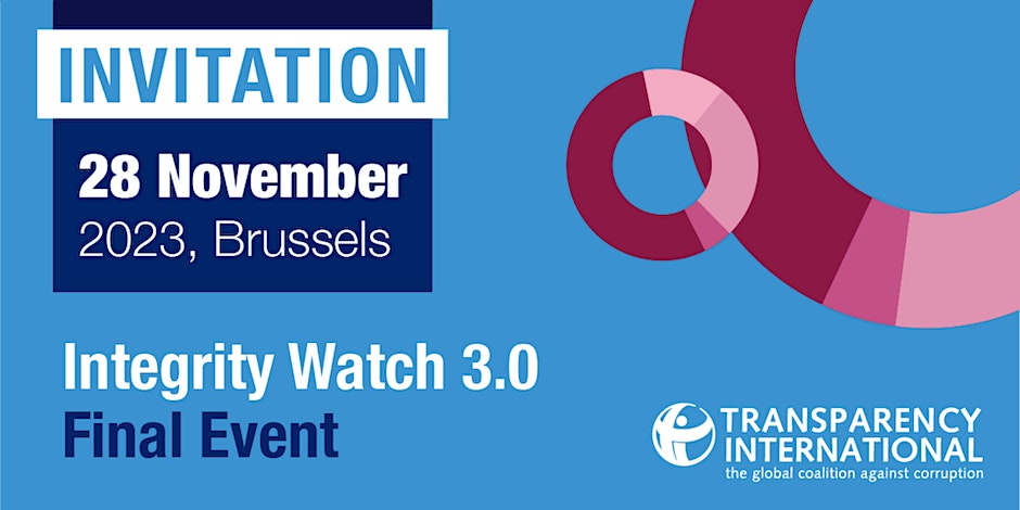 TI_EU's tweet photo. How can we unleash the full potential of transparency as a tool for safeguarding democracy across the EU?

Answers to this, and more, only at our event in Brussels next week.

All info here👇
https://t.co/UZaQ8aBeh8 https://t.co/Y21EXthhly