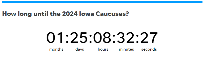 HelloTimWebber's tweet image. Less than two months now... desmoinesregister.com/story/news/ele…