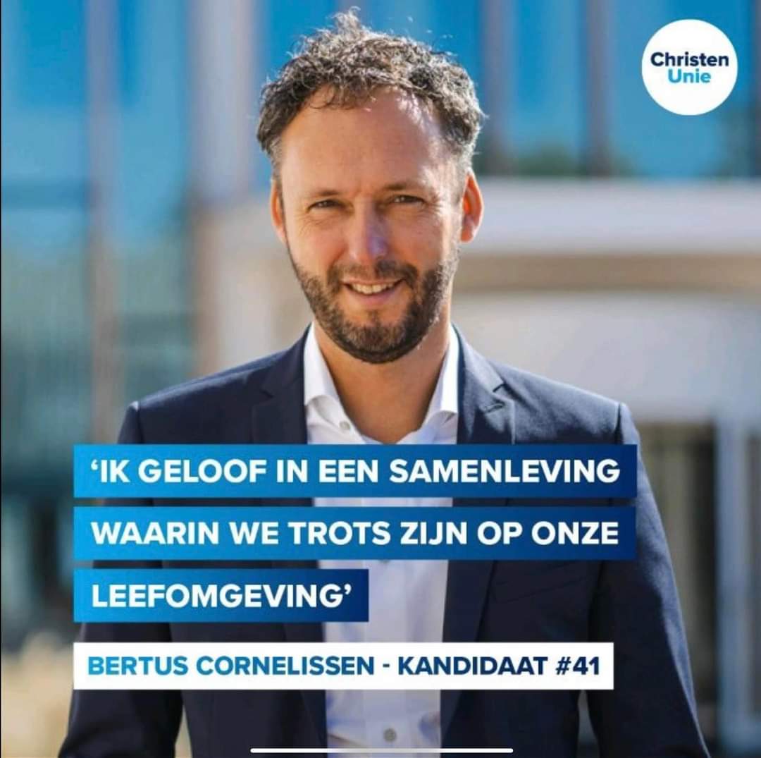 Morgen is het zover. De verkiezingen!
Nog geen kandidaat gevonden? Hier een lokale tip: lijst 9, nummer 41 #ChristenUnie #GeloofInDeSamenleving