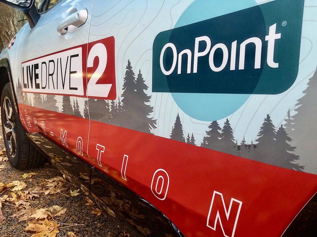 MikeKATU's tweet photo. IT’S ELECTRIC… i got to move into my brand new office today! It’s the new @KATUNews #LiveDrive sponsored by @OnPointCU. It’s a 2023 Toyota Rav4 Prime - a mostly electric hybrid for those long weather coverage days #LiveOnK2 #pdxtraffic #EcoMotion #Portland https://t.co/5tQijAAeJF