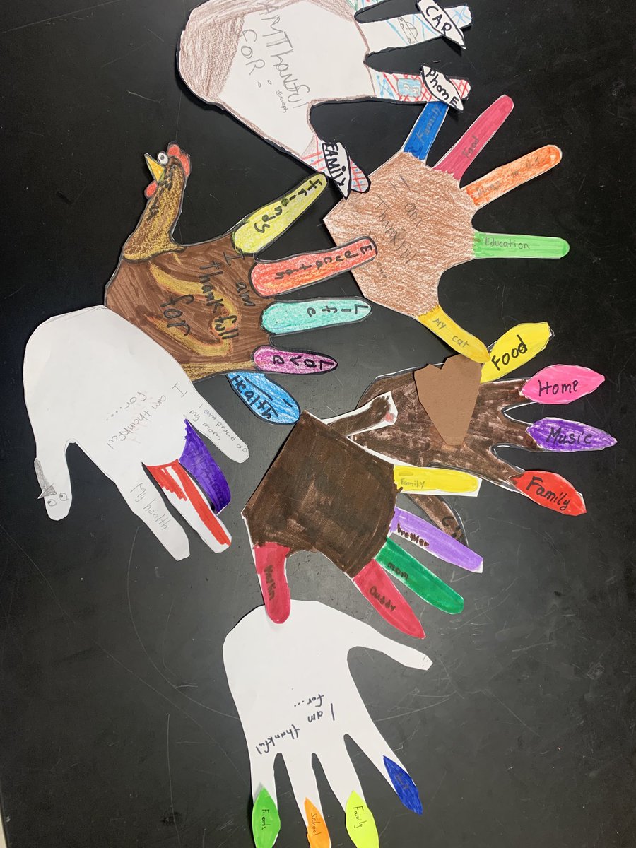 ttarrcarter16's tweet photo. My ML students practicing writing on what they are thankful for. https://t.co/iCcvH8CXSr