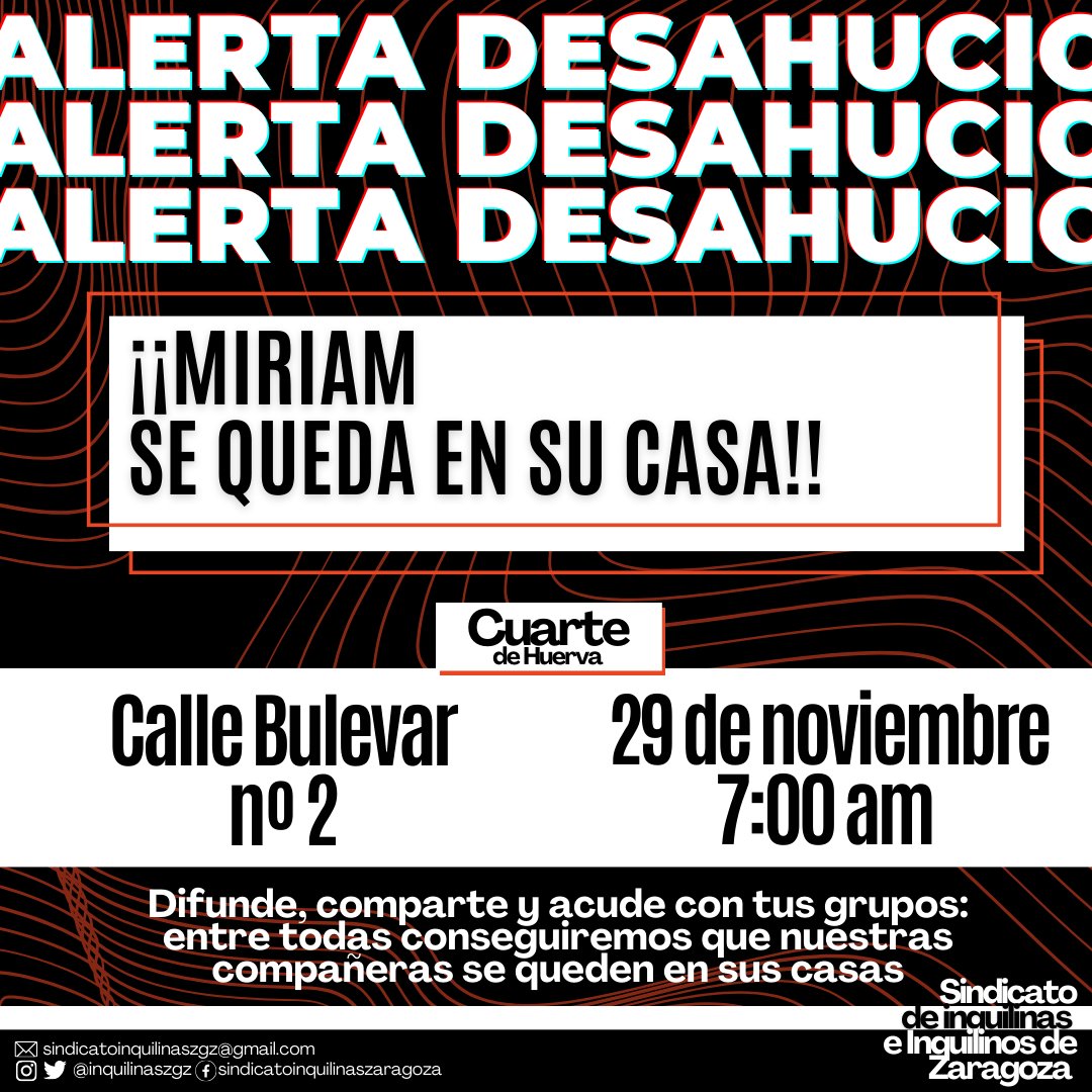 Sindicato de Inquilinas Zaragoza tweet media