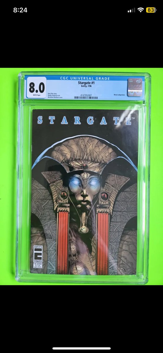 realdonchin's tweet photo. That time in 1996 when we published the first STARGATE movie adaptation at #EntityComics. I wrote it and a young Shelby Robertson &amp; Raff Ienco drew it.  This is the variant cover by @shelbywankenobi #ThrowbackTuesday @stargatecommand #comics #stargate #scifiart #raffienco https://t.co/OlgeqFNJFm