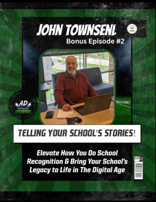 WallOfFameVS's tweet photo. Tune in to @GoADPodcast to hear our own John Townsend share insight on ways to tell your school's story in this digital world.
Listen now ➡️ https://t.co/NbqIzuL0fa
#ADPodcast #WallofFame #LegacytoLife https://t.co/9GD9tc1Zqi