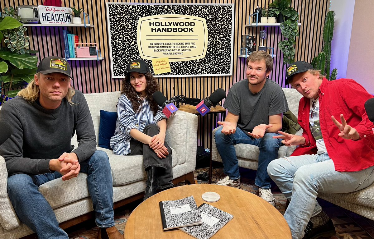 On today’s Hollywood Handbook, The Boys catch up with John Early @bejohnce and Kate Berlant @kateberlant Watch: bit.ly/3QLsZal Listen: bit.ly/47MPgeN