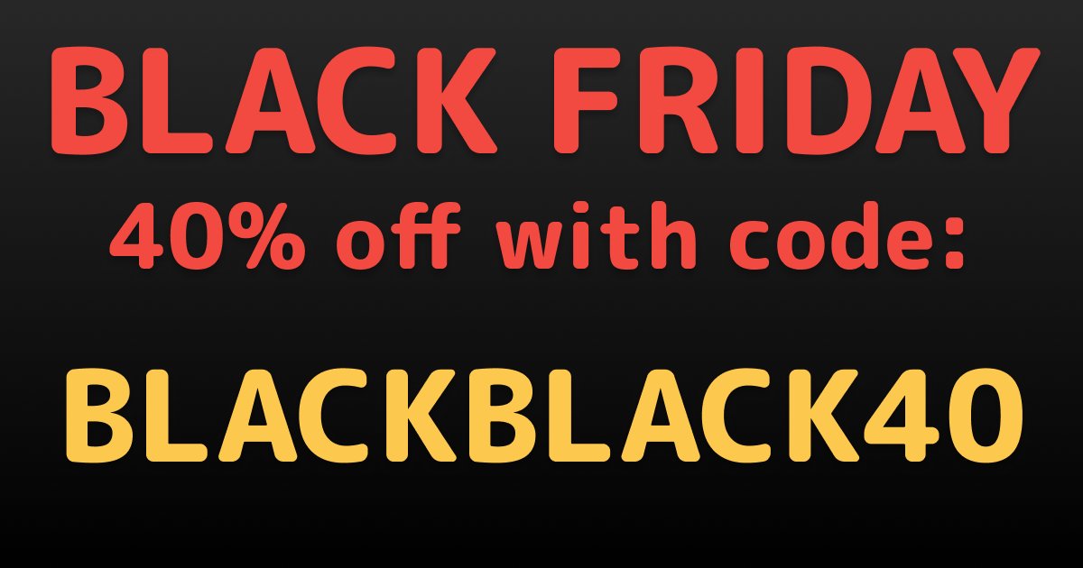 Don't miss out on Lasso's #blackfriday deal  𝟰𝟬% 𝗼𝗳𝗳 𝗼𝗻 𝗦𝗶𝗻𝗴𝗹𝗲 𝗮𝗻𝗱 𝗣𝗲𝗿𝘀𝗼𝗻𝗮𝗹 license types!
thelasso.app

The best moment to improve your window management!