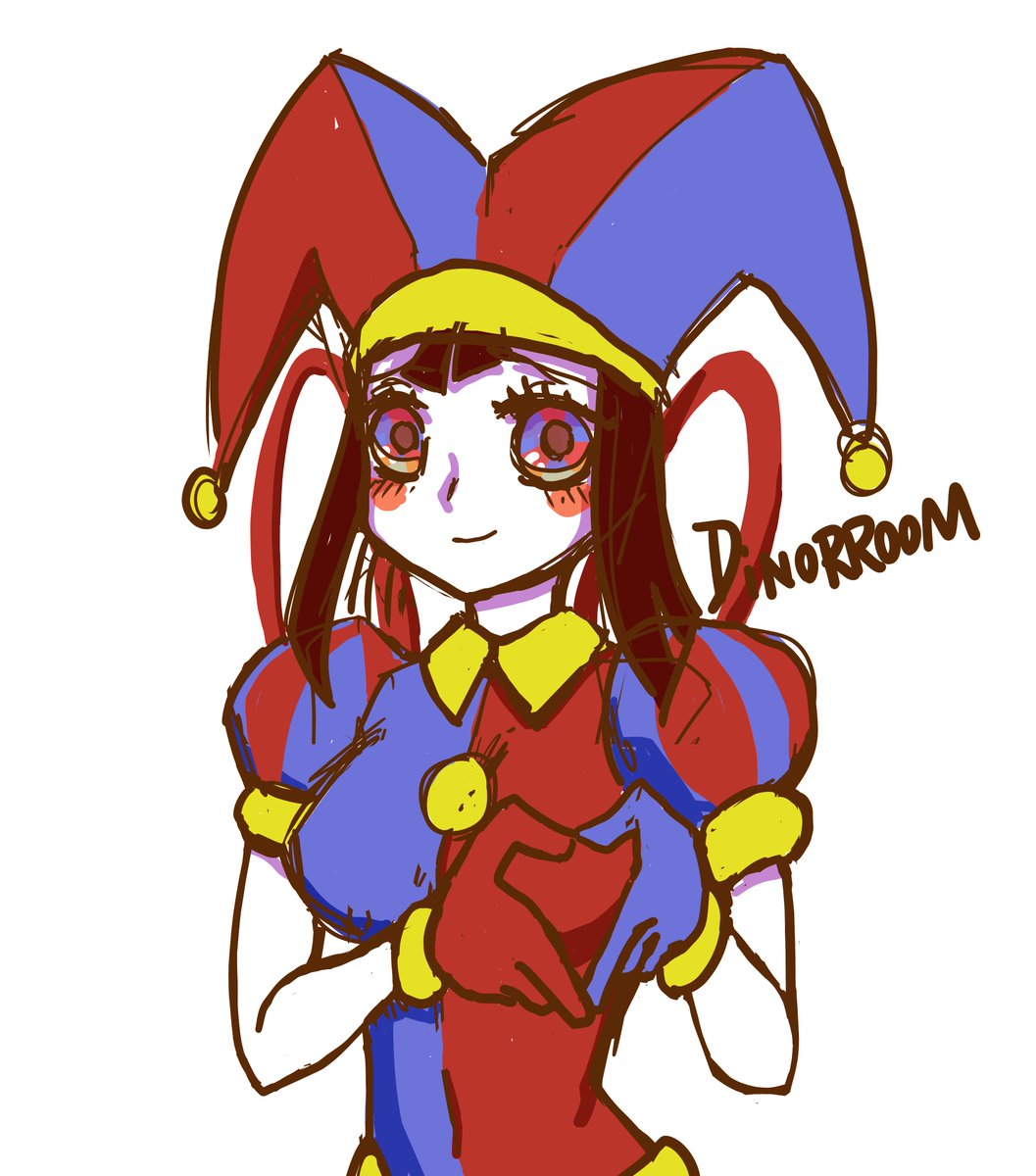 dinorroom's tweet photo. 画一只神奇数字马戏团帕姆尼！
#pomnifanart #Pomni #TheDigitalCircus #theamazingdigitalcircusfanart #TheAmazingDigitalCircusPomni #theamazing #神奇数字马戏团 #帕姆尼 #同人 https://t.co/K079UzH66M