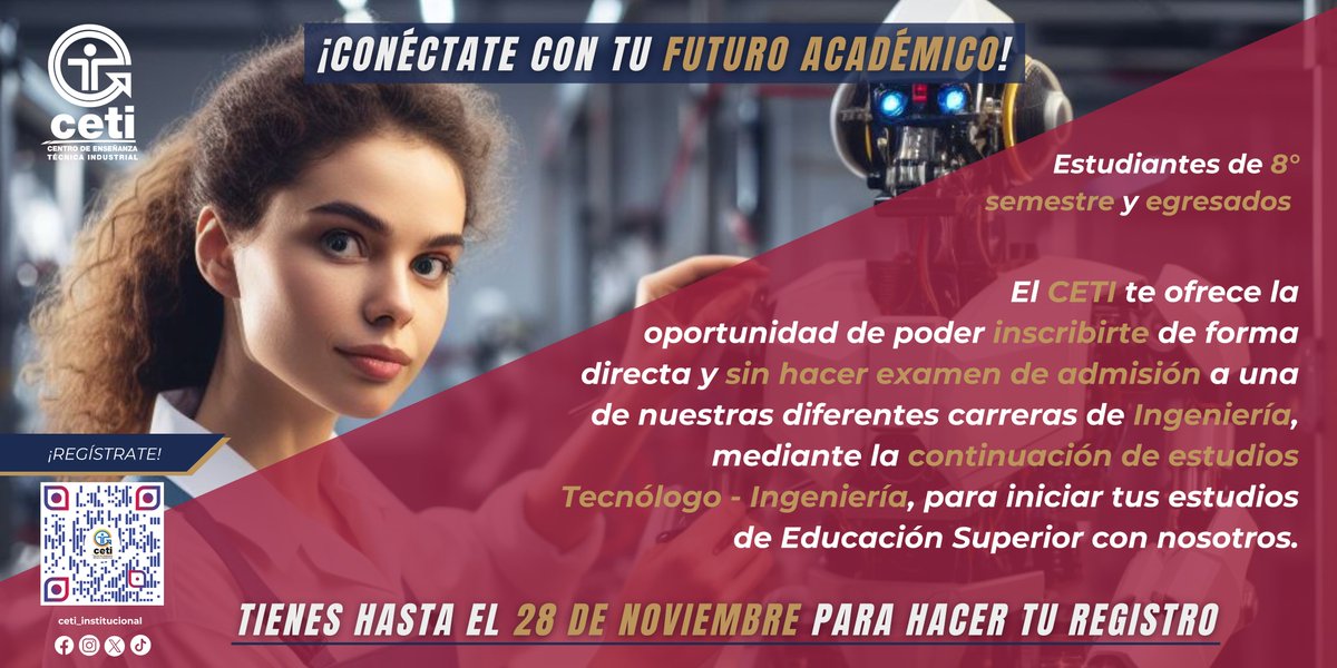 Centro de Enseñanza Técnica Industrial (CETI) (@ceti_inst) on Twitter photo 