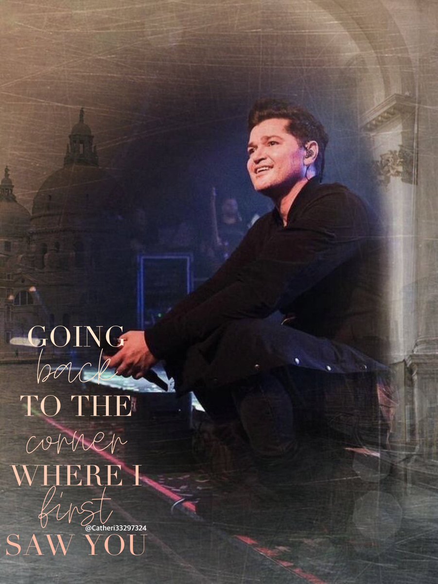 Going back to the corner where I first saw you… 🎶😍❤️ #TheManWhoCantBeMoved @thescript #TheScriptEdits