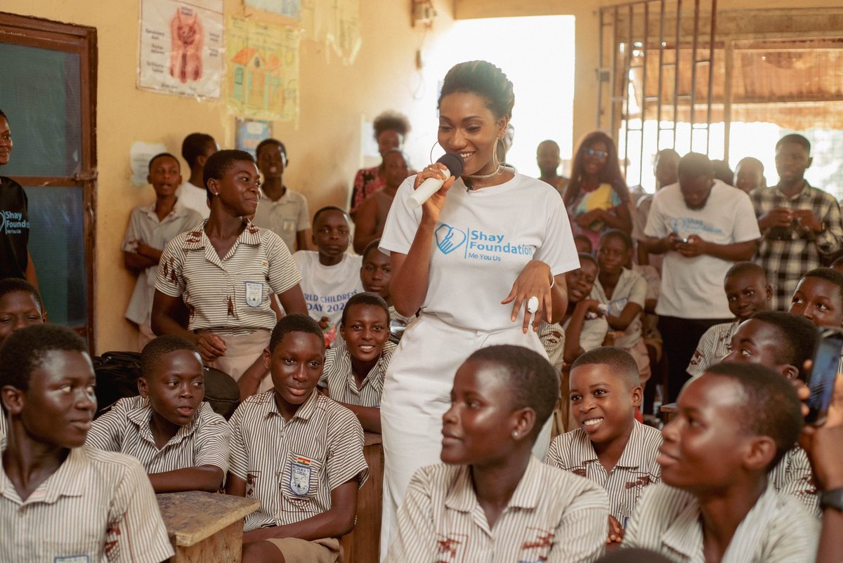 wendyshaygh's tweet photo. Impacting the next generation  @shayfoundation_ https://t.co/GocKAtGSJg