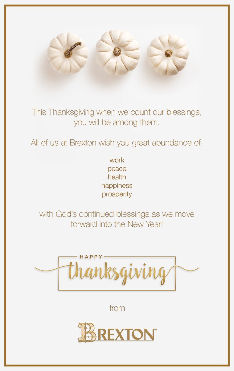 BrextonLLC's tweet photo. Happy Thanksgiving from our family to yours! https://t.co/awGN73sZTr