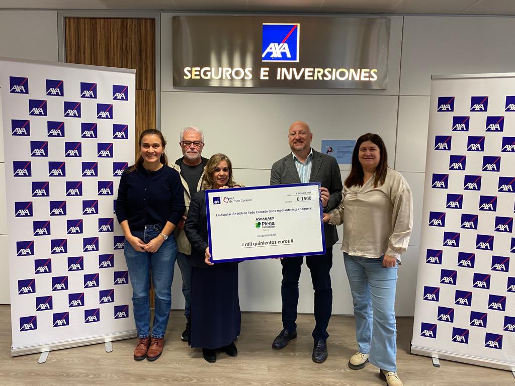 Gracias a todos los #voluntariosAXA de Vigo, porque gracias a vuestra participación en la ruta solidaria los beneficiarios de <a href="/AASPANAEX/">ASOCIACION ASPANAEX</a> disponen de más fondos 💙🎉