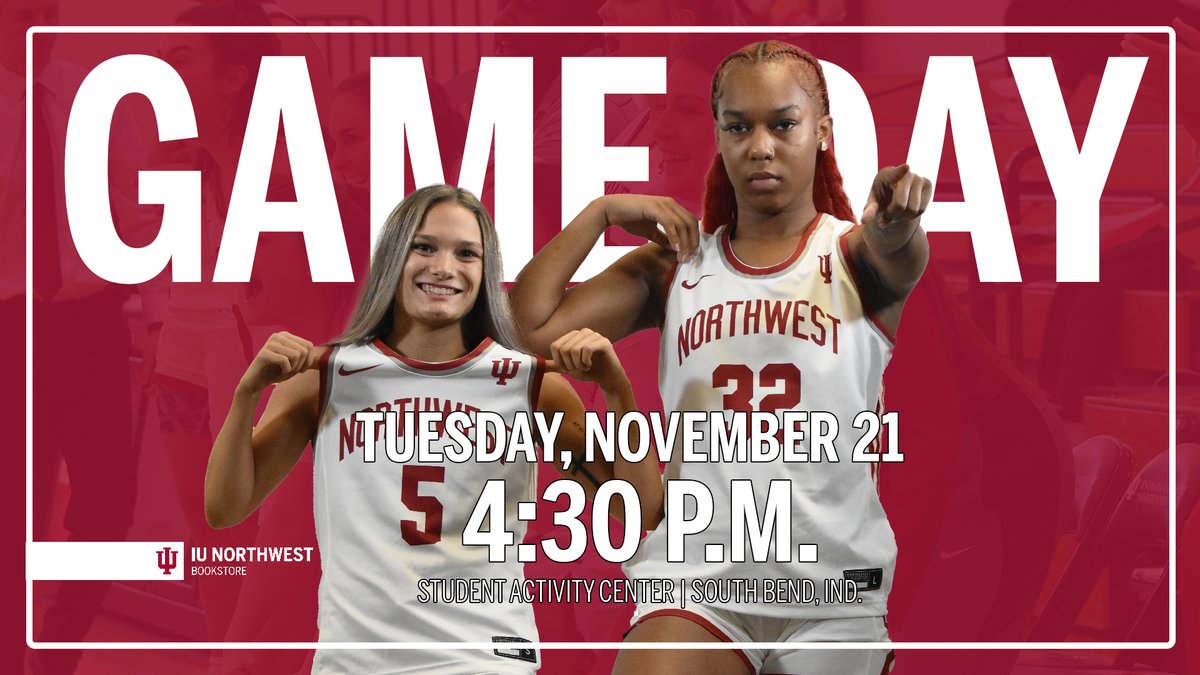 ⏰ 4:30 p.m. (CT)
📍South Bend, Ind. (Student Activity Center)
🆚 <a href="/IUSBTitans/">Titan Athletics</a> 
💻 tinyurl.com/ytnjexny
📺 tinyurl.com/bdd4un26