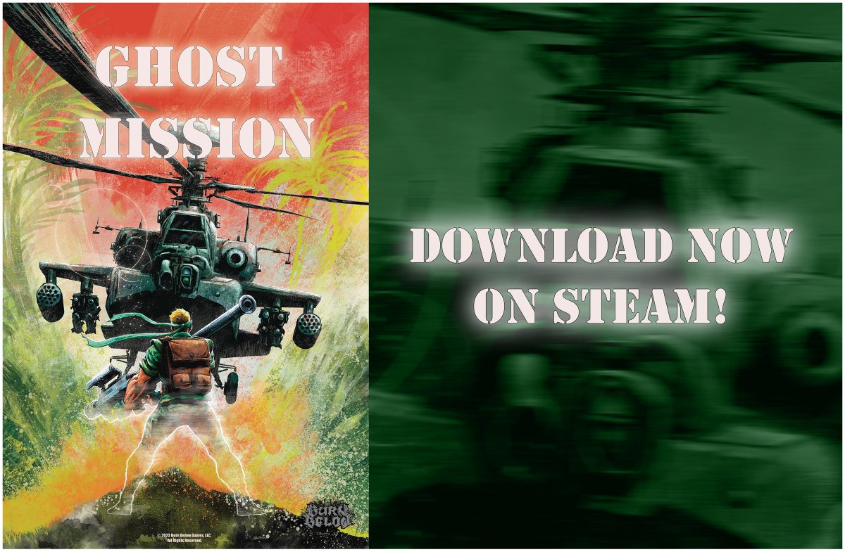 burnbelowgames's tweet photo. GHOST MISSION is out now on Steam! Download now for a 10% launch discount! https://t.co/jjAfjW94uW

#NewRelease #indiegame #pixelart #chiptune https://t.co/W65SJy9jUz