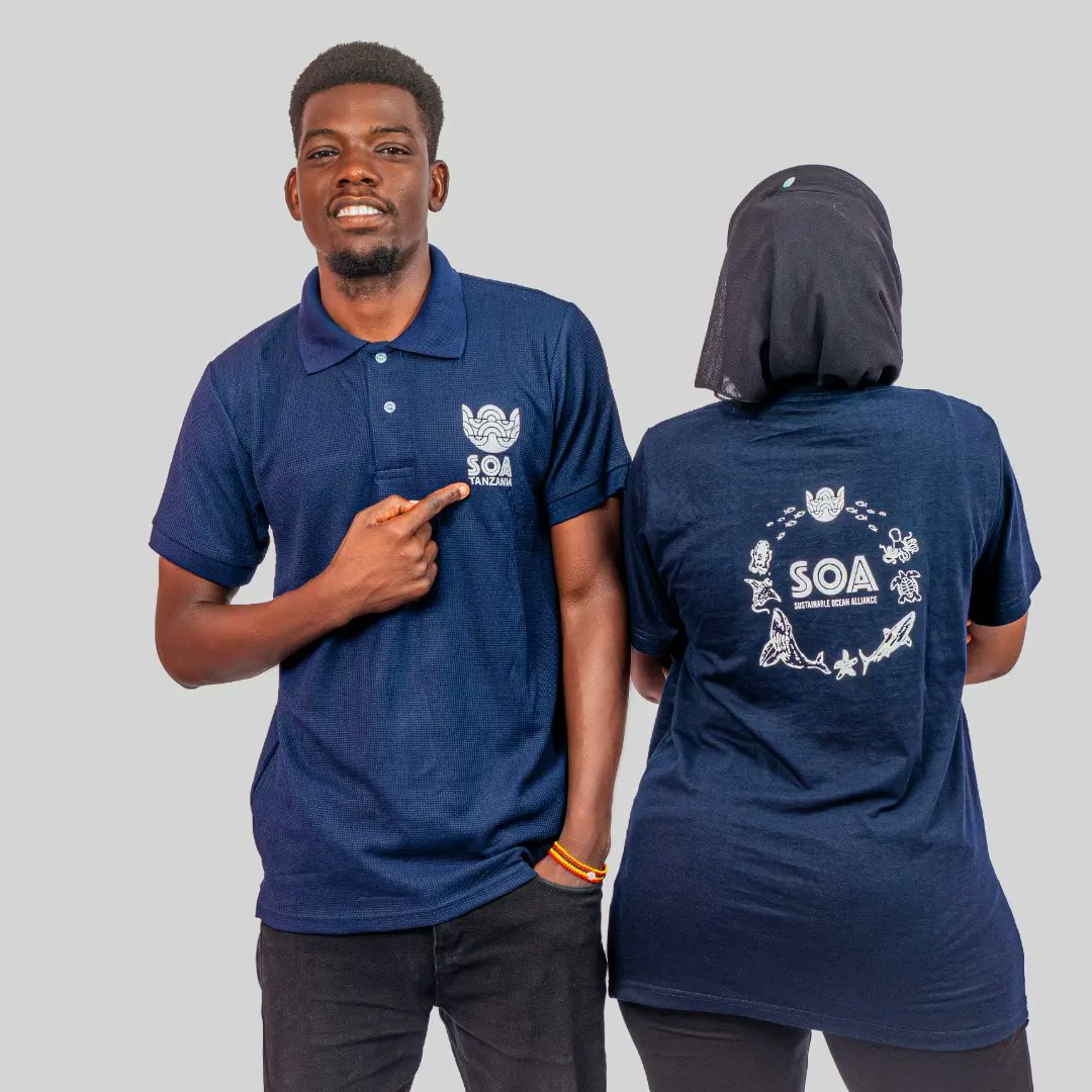 SoahubTz's tweet photo. Exciting news, dear Ocean Leaders and Ocean Lovers 🐬 SOA TANZANIA is proud to unveil our latest T-shirt collection

Each T-shirt symbolizes the rich marine life &amp; vibrant ecosystems that we are committed to conserve and protect while restoring the ocean health and sustainability https://t.co/FyWMeAcgsd