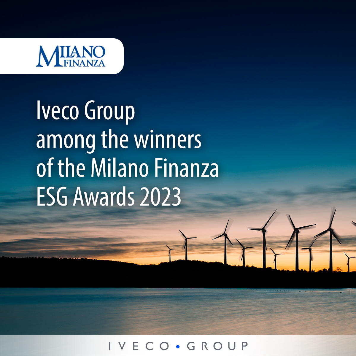 We are proud to be among the winners of the MF ESG Awards 2023, the #awards organised by Milano Finanza and assigned to companies that have distinguished themselves for their performances in the fields of Environment, Social and Governance. #Sustainability #WeGoBeyond