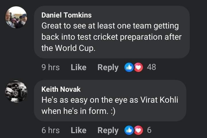 RIZBAR56's tweet photo. Australian cricket fans comments under Babar Azam's latest video in nets.

They know the value of King Babar❤ https://t.co/Y4v0YwNOLJ