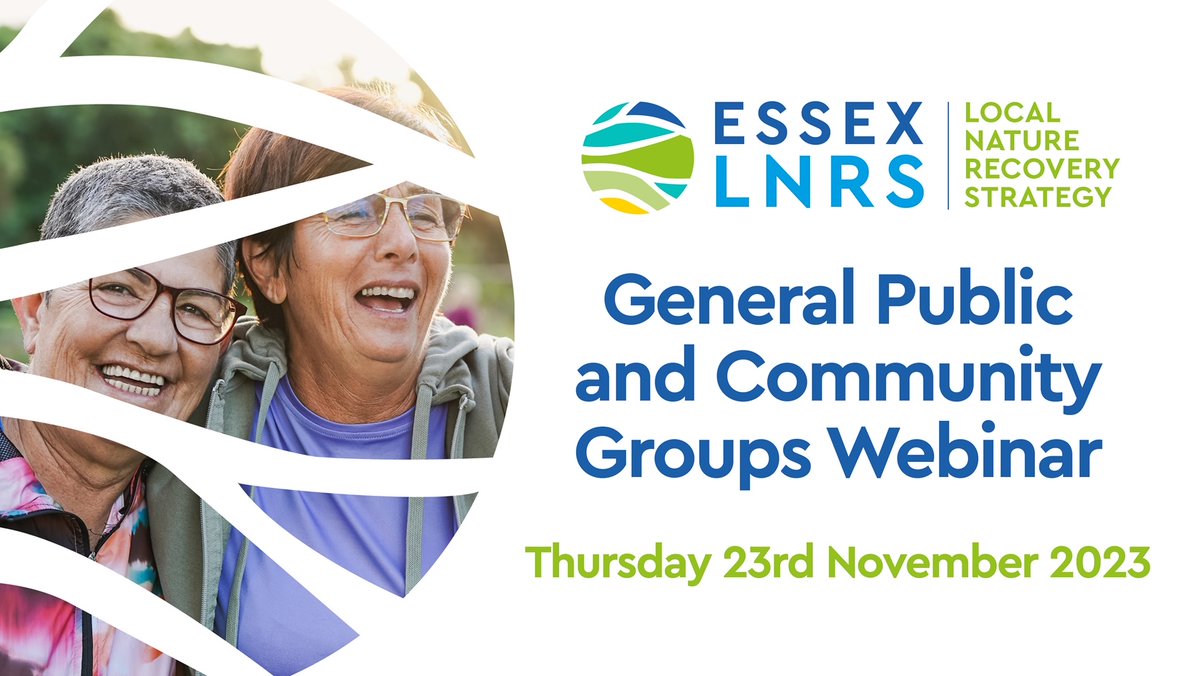 The Essex Local Nature Recovery Strategy (LNRS) is a new approach to best support nature and increase biodiversity. To learn more and to have your say, join an online presentation Thursday 23 November, 7pm. Book your place 👉 bit.ly/3QyFNlv